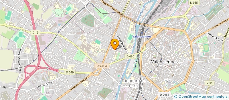 localisation de l'entreprise LE DRIVE DES 4 SAISONS à VALENCIENNES