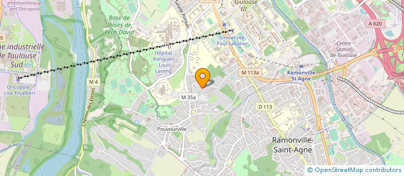 localisation de l'entreprise LE DRIVE TOUT NU à TOULOUSE