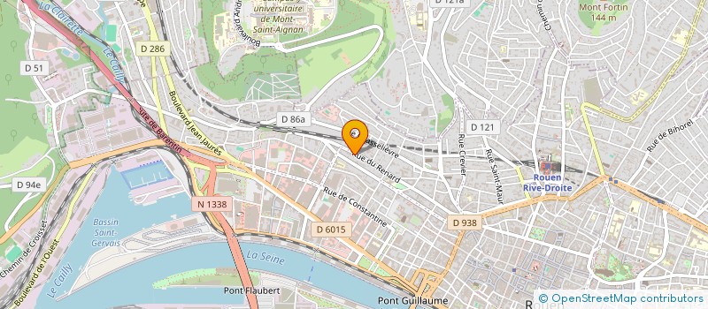 localisation de l'entreprise LE DRIVE TOUT NU ROUEN  ROUEN