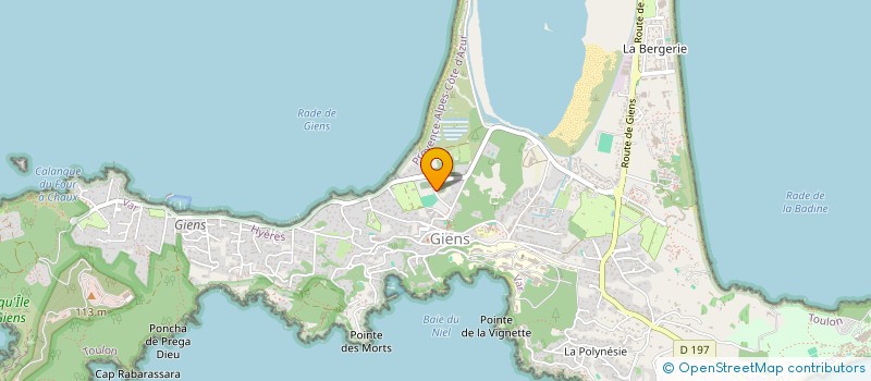 localisation de l'entreprise LE DRIVER à HYERES