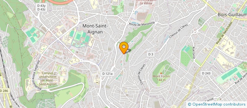 localisation de l'entreprise LE DROIT AU BONHEUR - ASSEPHANE76 à MONT-SAINT-AIGNAN