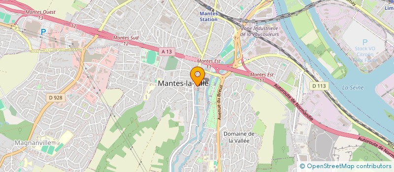 localisation de l'entreprise LE DROIT AU SOURIRE à MANTES-LA-VILLE