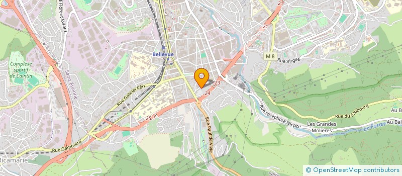 localisation de l'entreprise LE DROIT DE SOURIRE à SAINT-ETIENNE