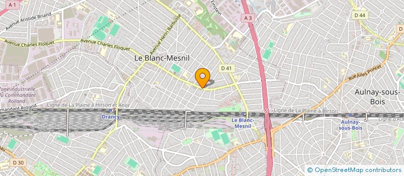 localisation de l'entreprise LE DROP à LE BLANC-MESNIL