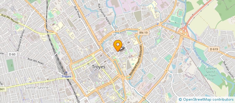 localisation de l'entreprise LE DROPKICK BAR TROYES  TROYES