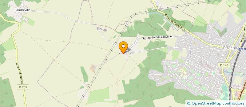 localisation de l'entreprise LE'DS DIFFUSION à AUVERS-SAINT-GEORGES