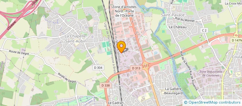 localisation de l'entreprise LE DU à LE MANS