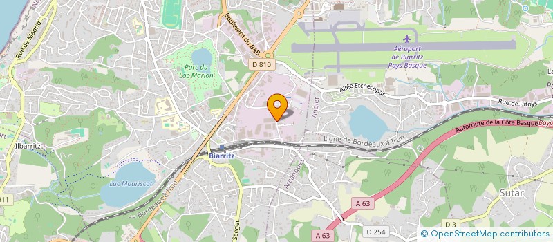 localisation de l'entreprise LE DUBLINERS à BIARRITZ