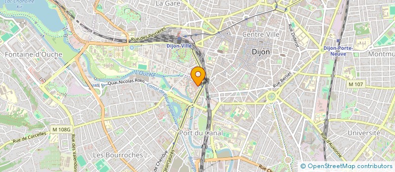 localisation de l'entreprise LE DUC DE BASSANO à DIJON