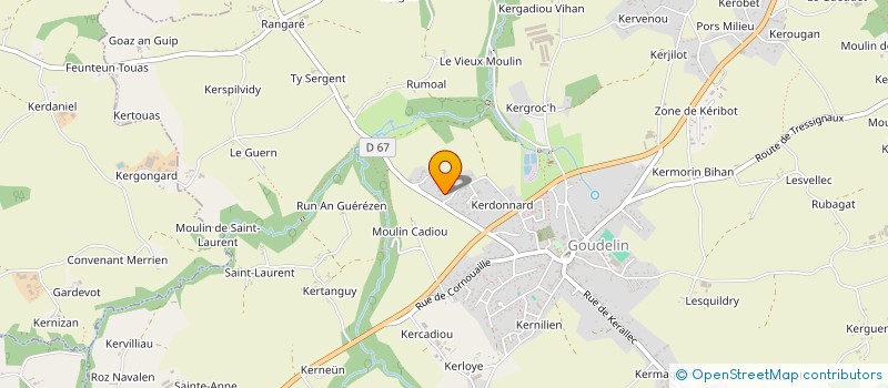 localisation de l'entreprise LE DUC DE POUILLE  GOUDELIN