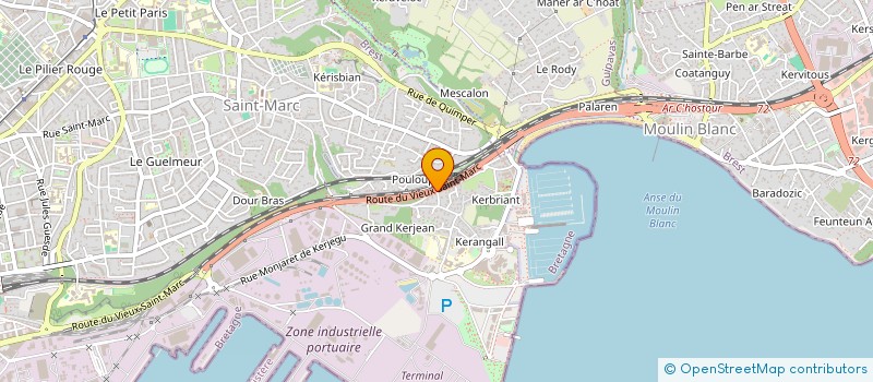 localisation de l'entreprise LE DUFF CLEACH à BREST