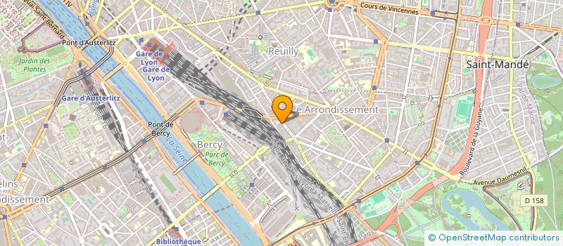 localisation de l'entreprise LE DUGOMMIER à PARIS