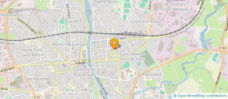 localisation de l'entreprise LE DUIN FINANCES à LAVAL