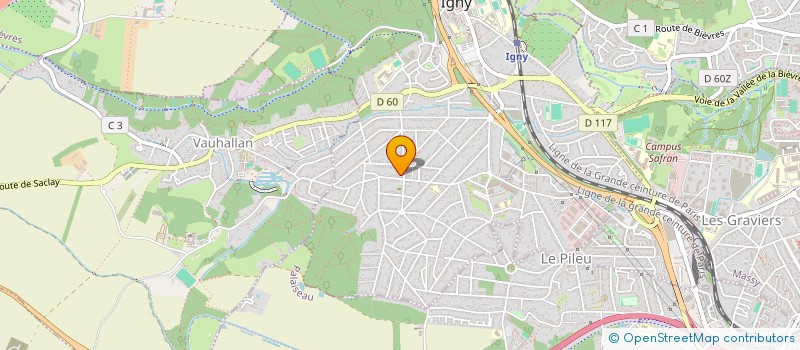 localisation de l'entreprise LE DUO  IGNY