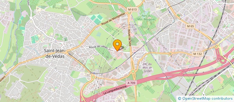 localisation de l'entreprise LE DUPLEX 2  SAINT-JEAN-DE-VEDAS