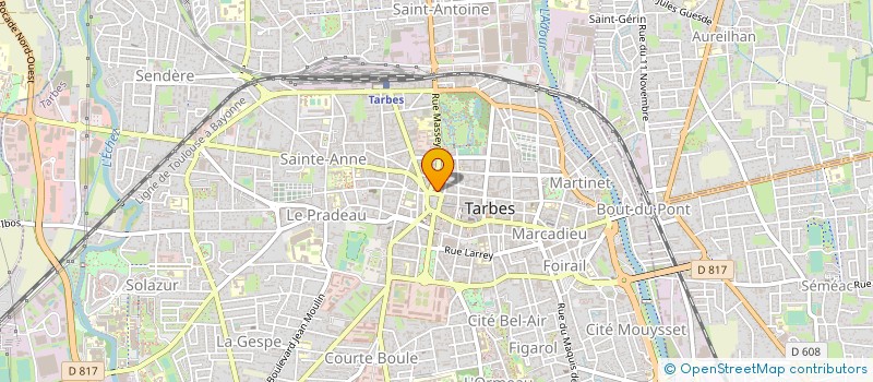 localisation de l'entreprise LE DUPLEX  TARBES