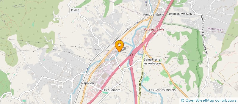 localisation de l'entreprise LE DUPLEX à AUBAGNE