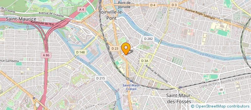 localisation de l'entreprise LE DUPLEX à SAINT-MAUR-DES-FOSSES
