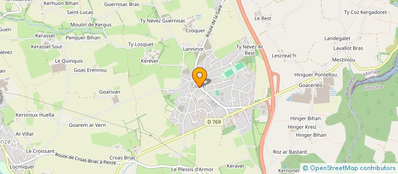 localisation de l'entreprise LE EIGHTIES  TAULE