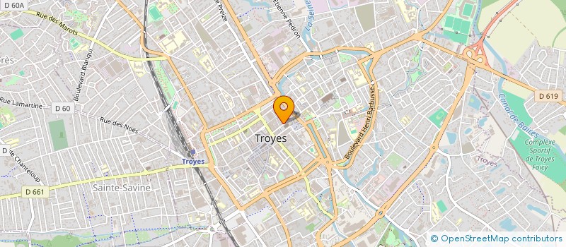 localisation de l'entreprise LE EIGHTY'S à TROYES