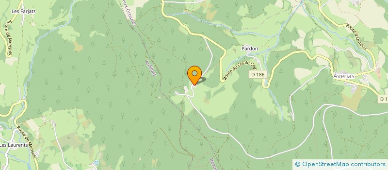 localisation de l'entreprise LE F'NAU DES CARAFOUS  DEUX-GROSNES