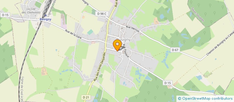 localisation de l'entreprise LE FABRICANT à BUSIGNY
