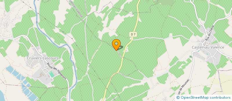 localisation de l'entreprise LE FABROU  BRIGNON