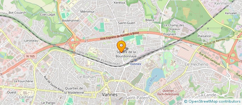 localisation de l'entreprise LE FACONNIER à VANNES