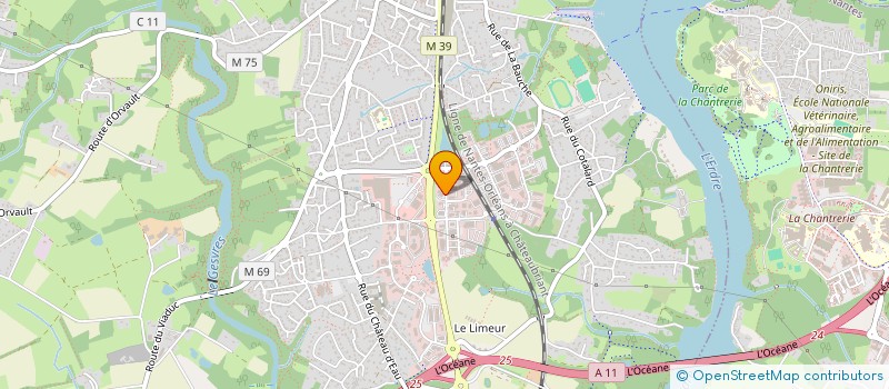 localisation de l'entreprise LE FAILLITAIRE EXPANSION à LA CHAPELLE-SUR-ERDRE