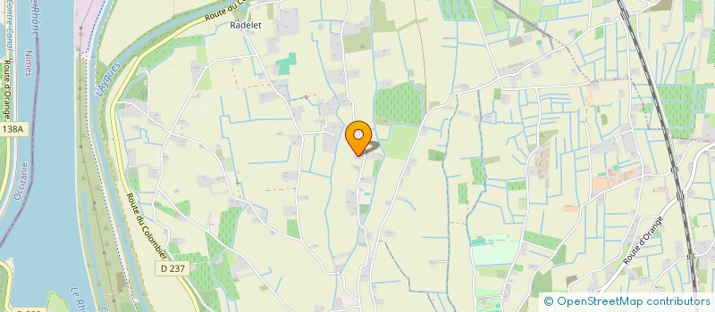 localisation de l'entreprise LE FAIRE A CHEVAL  CADEROUSSE