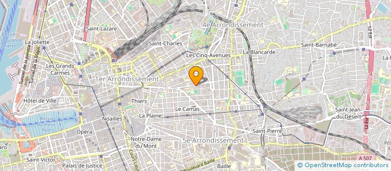 localisation de l'entreprise LE FAIRE FANNY à MARSEILLE