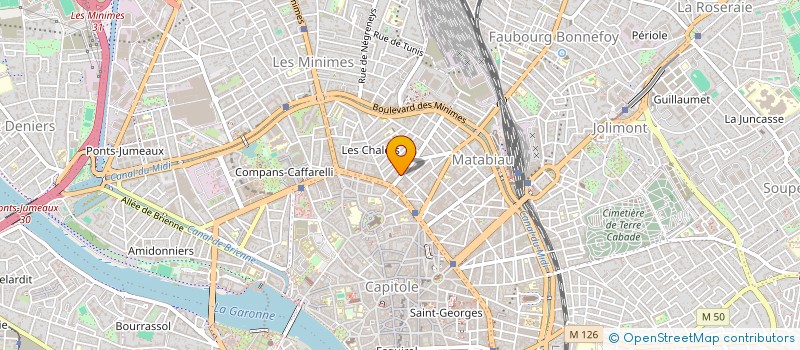 localisation de l'entreprise LE FAIRWAY à TOULOUSE