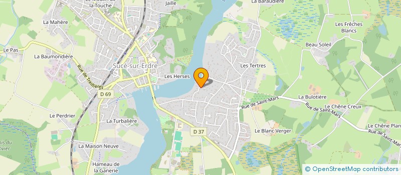 localisation de l'entreprise LE FAIRWAY  SUCE-SUR-ERDRE