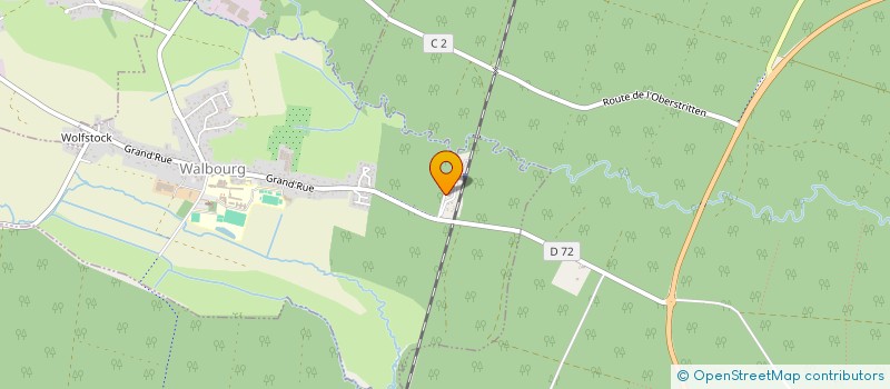 localisation de l'entreprise LE FAISAN  WALBOURG