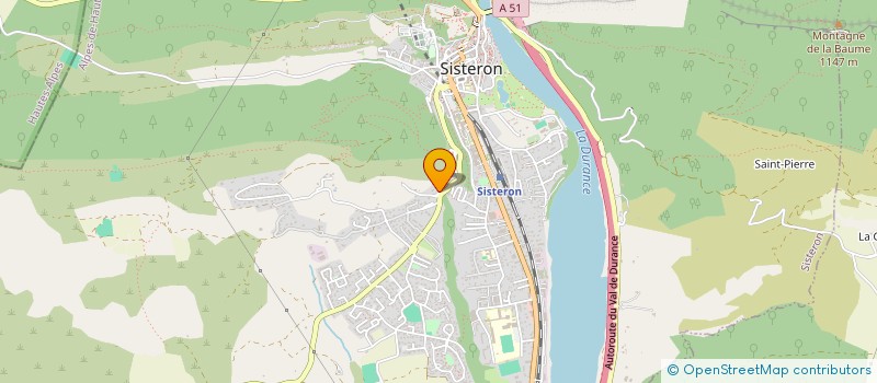 localisation de l'entreprise LE FAISEUR DE VENT à SISTERON