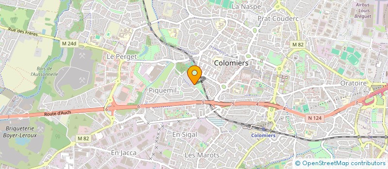 localisation de l'entreprise LE FALCOU DEVELOPPEMENT EVENEMENTIEL à COLOMIERS