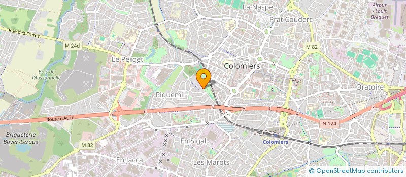localisation de l'entreprise LE FALCOU LE CREUSET DES CULTURES à COLOMIERS
