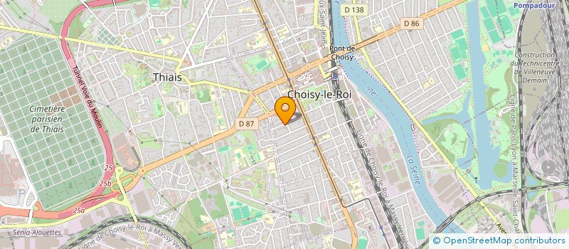 localisation de l'entreprise LE FALILOU TRAITEUR  PARIS