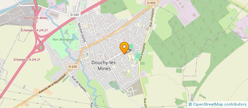 localisation de l'entreprise LE FAMILIAL à DOUCHY-LES-MINES