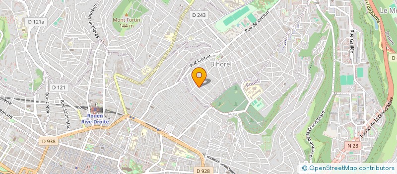 localisation de l'entreprise LE FAN - FESTIVAL DES ARTISTES NORMANDS  BIHOREL