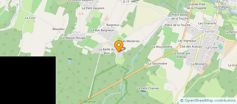 localisation de l'entreprise LE FAN'S DANCE  DRUYE