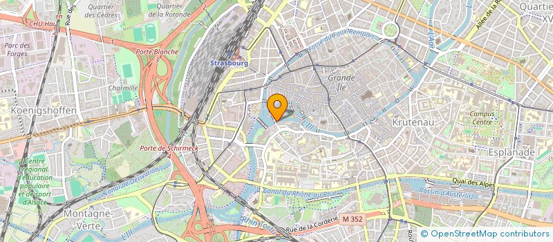 localisation de l'entreprise LE FANTASQUE SA à STRASBOURG