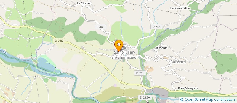 localisation de l'entreprise LE FAOU à SAINT-LAURENT-DU-CROS