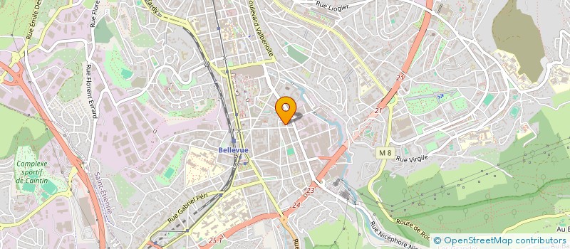 localisation de l'entreprise LE FAR DES BEAUX  SAINT-ETIENNE