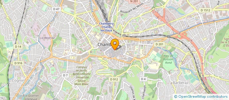 localisation de l'entreprise LE FARCON  CHAMBERY