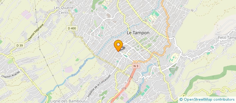 localisation de l'entreprise LE FARE à LE TAMPON