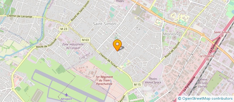 localisation de l'entreprise LE FARE à TOULOUSE