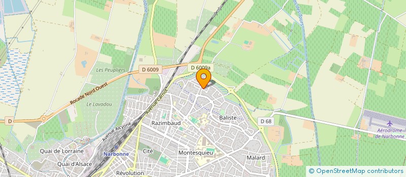 localisation de l'entreprise LE FARE JOYEUX à NARBONNE