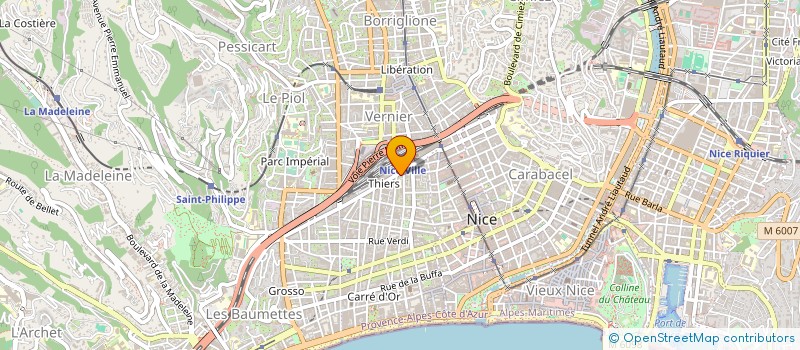 localisation de l'entreprise LE FARFELU à NICE