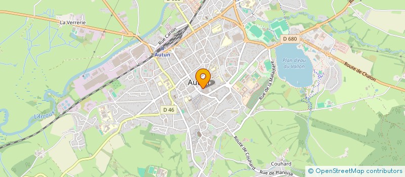 localisation de l'entreprise LE FARO à AUTUN